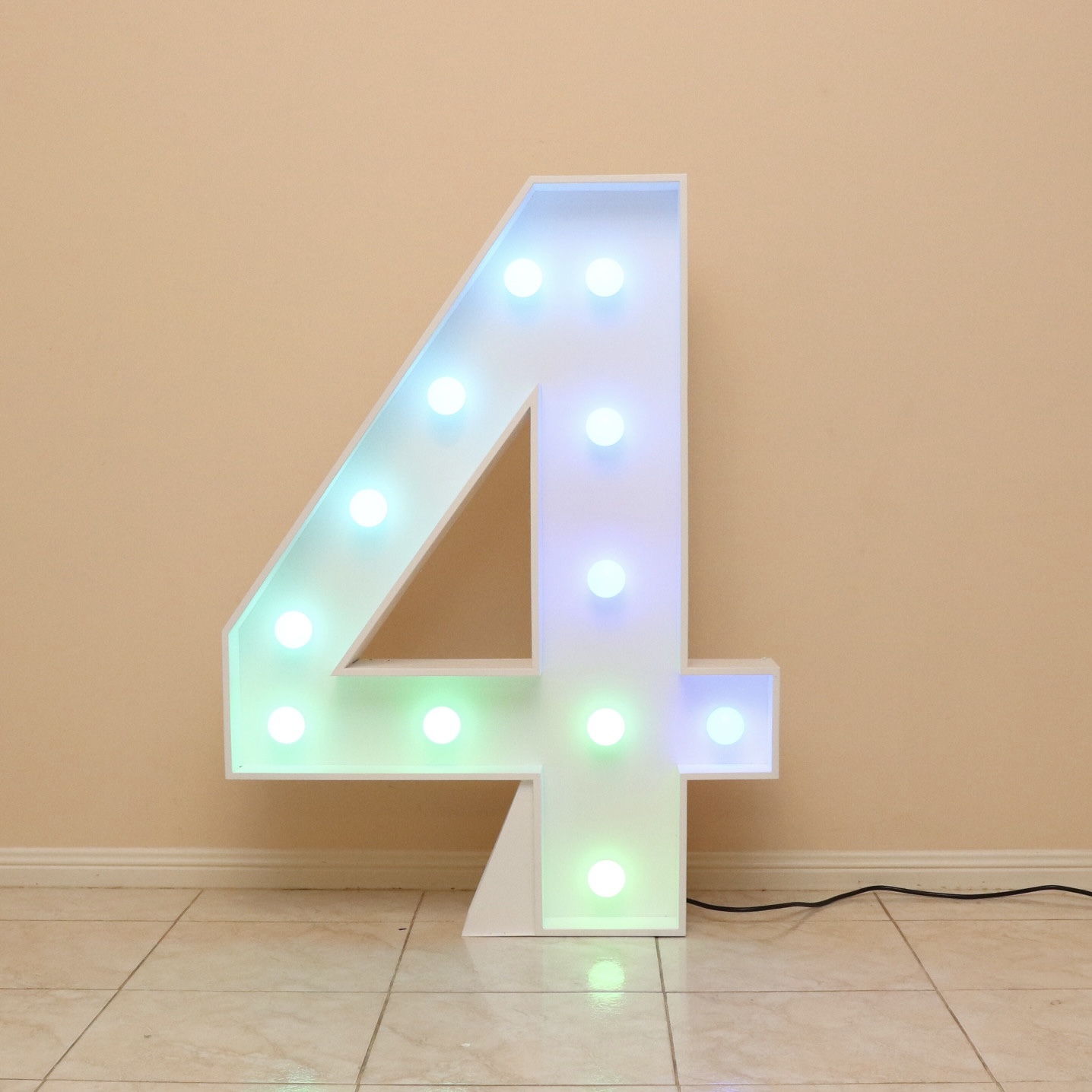 Marquee Number — 4