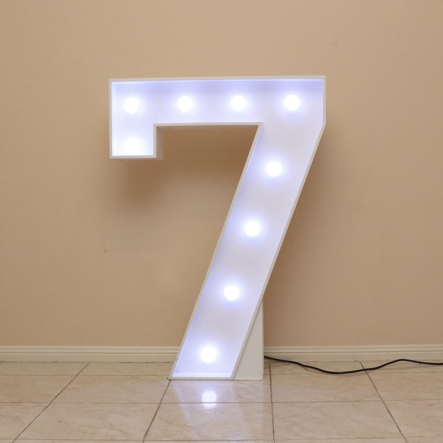 Marquee Number — 7