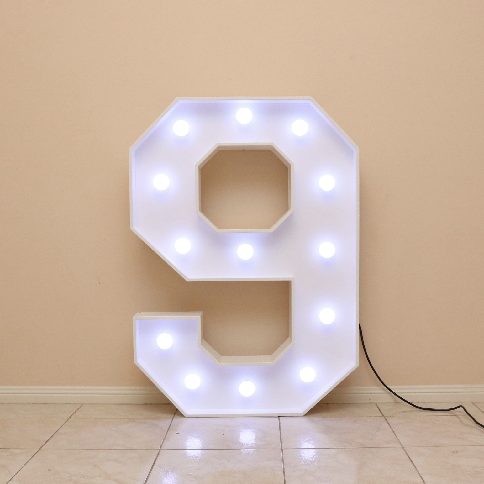 Marquee Number — 9