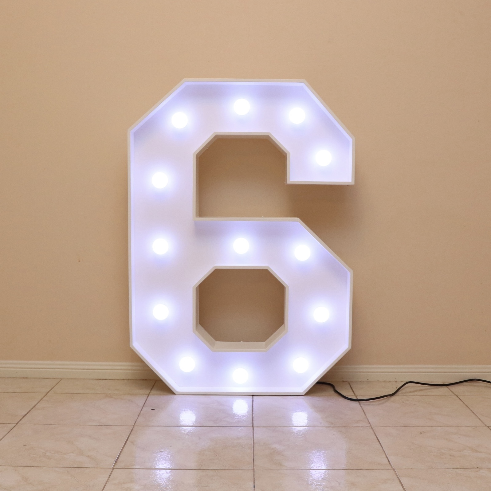 Marquee Number — 6