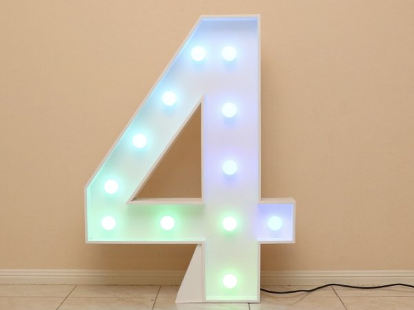 Marquee Number — 4